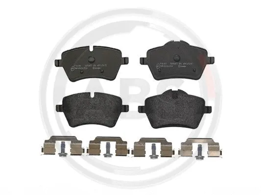 Brake Pad Set, disc brake (P06051)