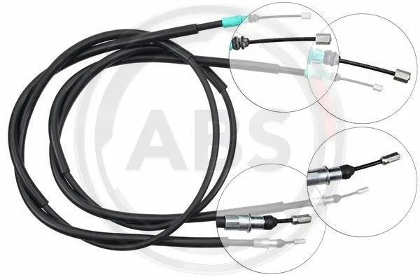 Cable Pull, parking brake (K10765)