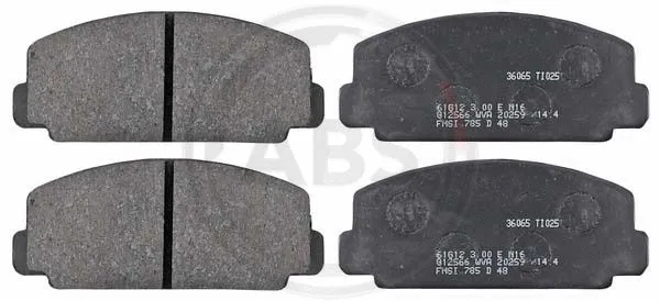 Brake Pad Set, disc brake (36065)