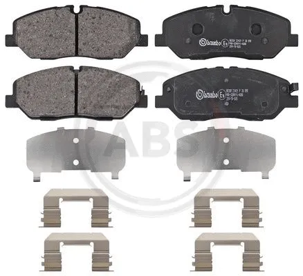 Brake Pad Set, disc brake (P 30 090)