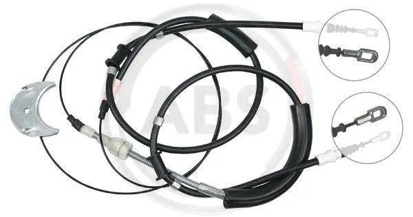 Cable Pull, parking brake (K17565)