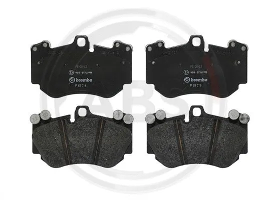 Brake Pad Set, disc brake (P65016)