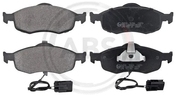 Brake Pad Set, disc brake (36808)