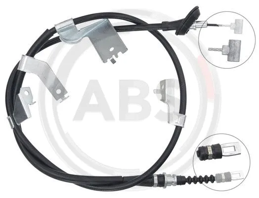 Cable Pull, parking brake (K18983)