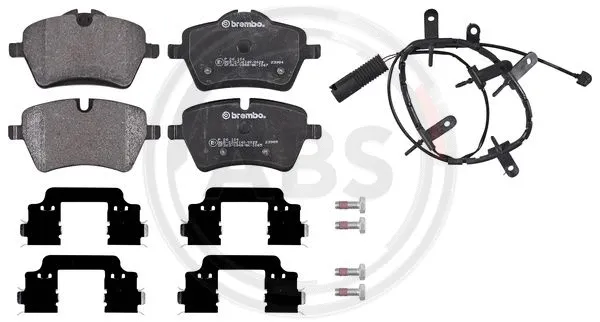 Brake Pad Set, disc brake (P06104)