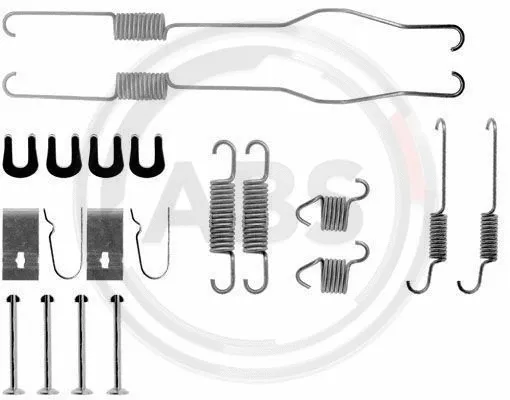Accessory Kit, brake shoes (0694Q)