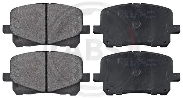 Brake Pad Set, disc brake (37229)