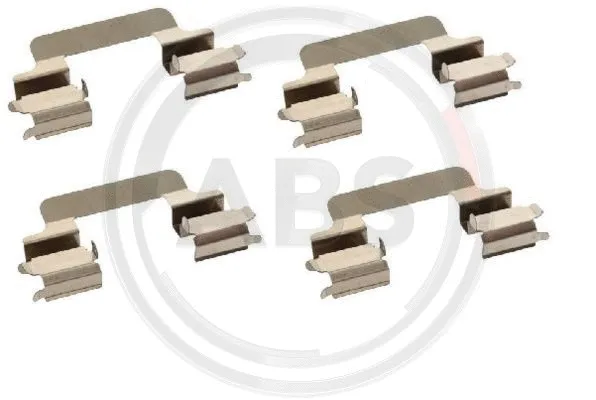 Accessory Kit, disc brake pad (1231Q)