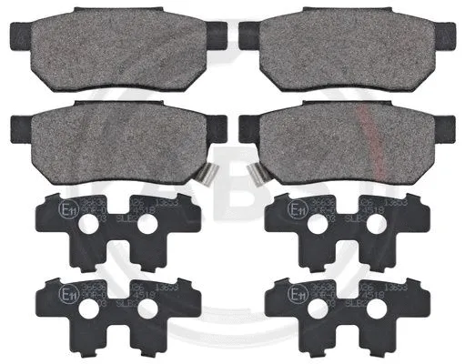 Brake Pad Set, disc brake (36636)