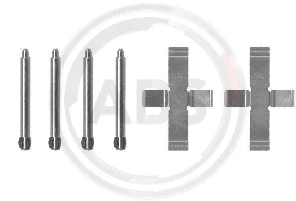 Accessory Kit, disc brake pad (1046Q)