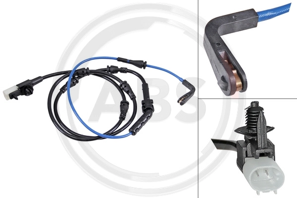 Warning Contact, brake pad wear (39416)