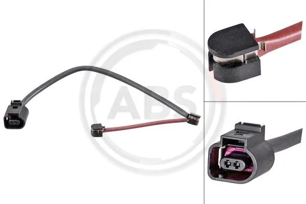 Warning Contact, brake pad wear (39969)