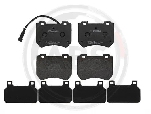 Brake Pad Set, disc brake (P23129)