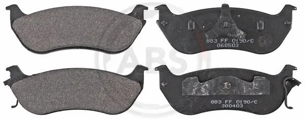 Brake Pad Set, disc brake (38674)