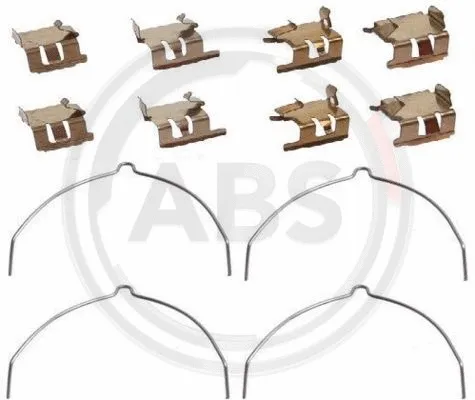 Accessory Kit, disc brake pad (1289Q)
