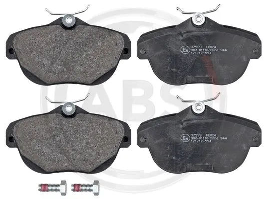 Brake Pad Set, disc brake (37539)