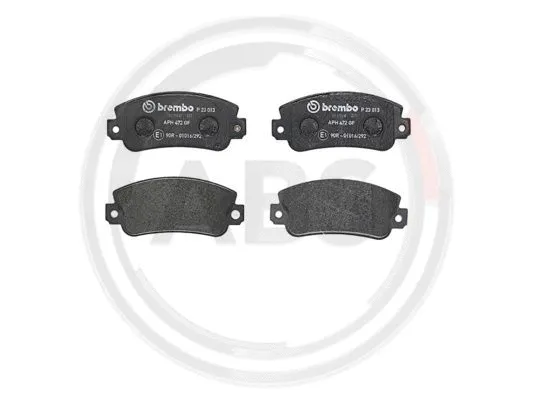 Brake Pad Set, disc brake (P23013)