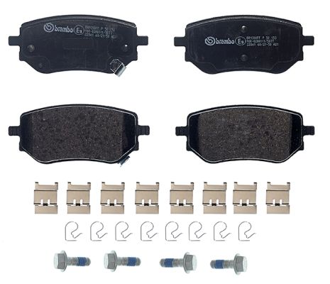 Brake Pad Set, disc brake (P50153)