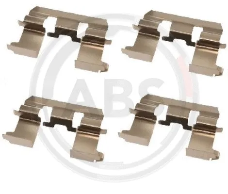 Accessory Kit, disc brake pad (1281Q)