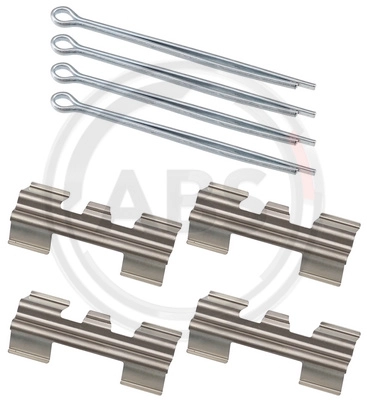 Accessory Kit, disc brake pad (1909Q)