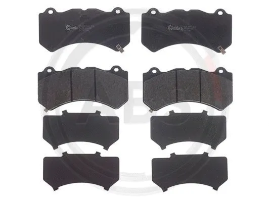 Brake Pad Set, disc brake (P 37 018)