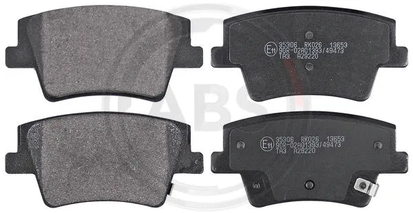 Brake Pad Set, disc brake (35306)