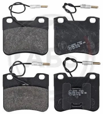 Brake Pad Set, disc brake (36598)