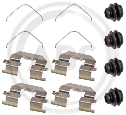 Accessory Kit, disc brake pad (0104Q)