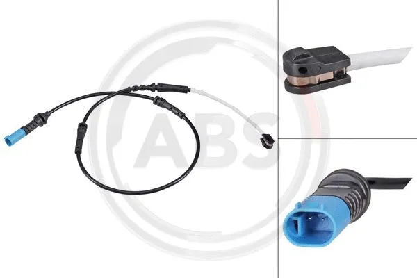 Warning Contact, brake pad wear (39403)
