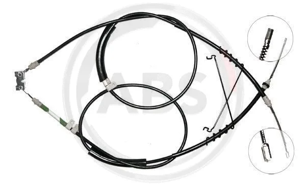 Cable Pull, parking brake (K17705)