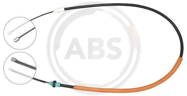 Cable Pull, parking brake (K16657)