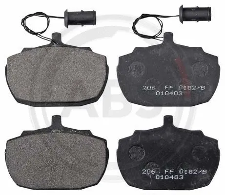 Brake Pad Set, disc brake (36581)
