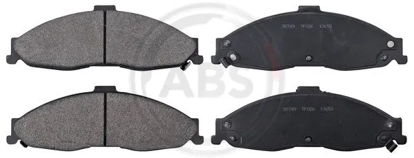 Brake Pad Set, disc brake (38749)