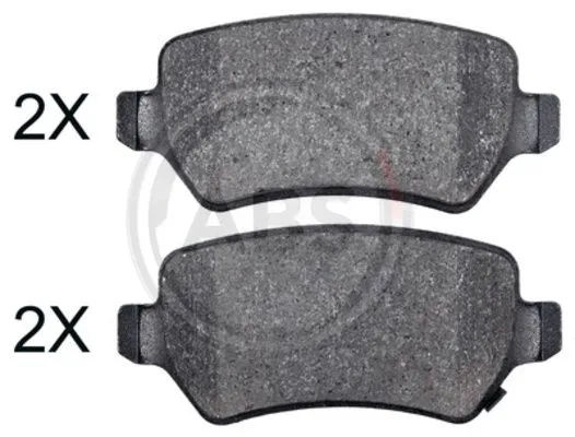 Brake Pad Set, disc brake (37999)