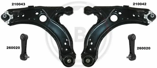 Repair Kit, control arm (219905)