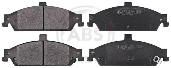 Brake Pad Set, disc brake (38752)