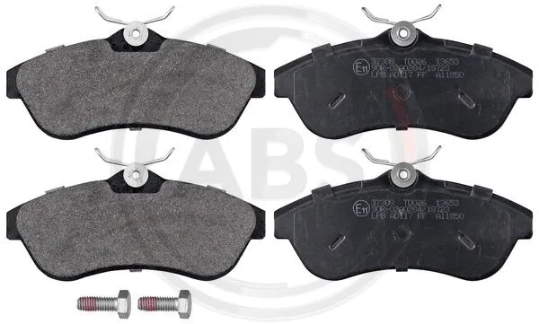 Brake Pad Set, disc brake (37308)