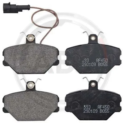 Brake Pad Set, disc brake (36630)