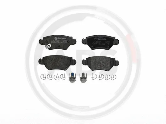 Brake Pad Set, disc brake (P59031)