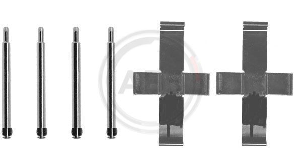 Accessory Kit, disc brake pad (0979Q)