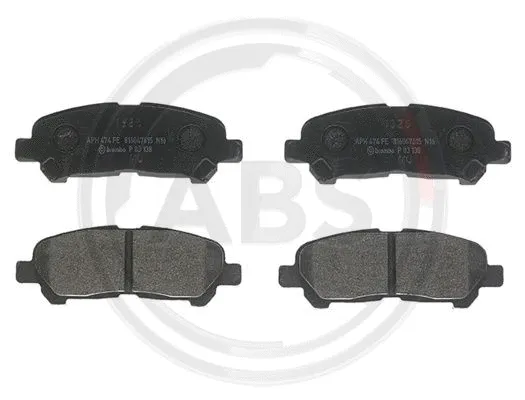 Brake Pad Set, disc brake (P83138)