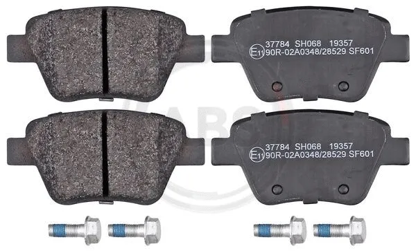 Brake Pad Set, disc brake (37784)