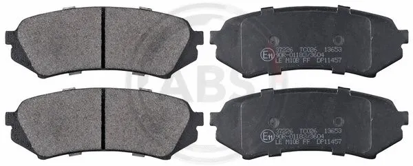 Brake Pad Set, disc brake (37226)