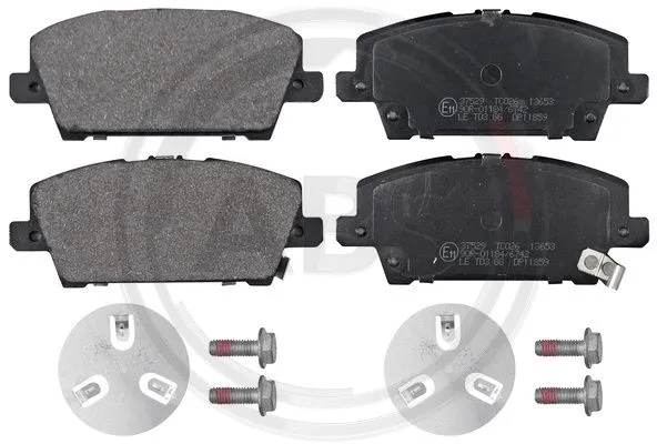 Brake Pad Set, disc brake (37529)