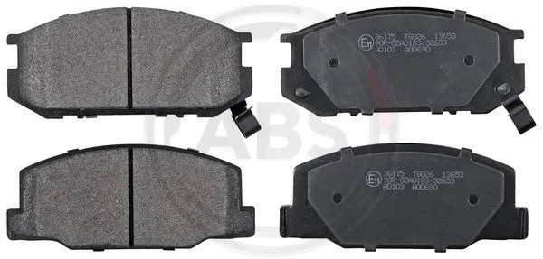 Brake Pad Set, disc brake (36175)