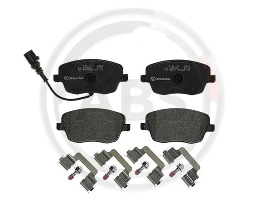 Brake Pad Set, disc brake (P85077)
