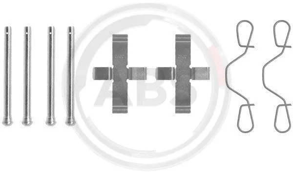 Accessory Kit, disc brake pad (0923Q)