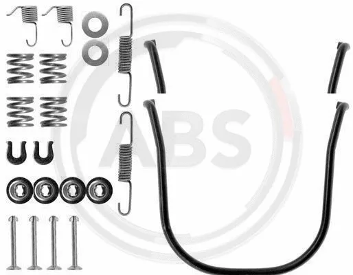 Accessory Kit, brake shoes (0634Q)