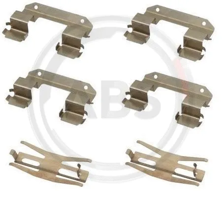 Accessory Kit, disc brake pad (1618Q)