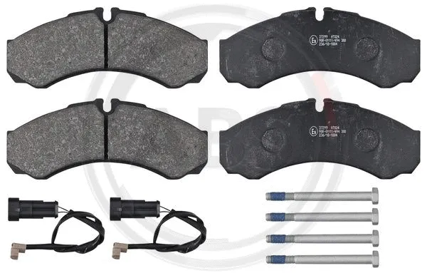 Brake Pad Set, disc brake (37299)
